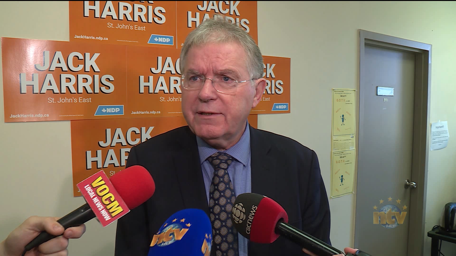 Jack Harris says his prognosis is good as he begins cancer treatment