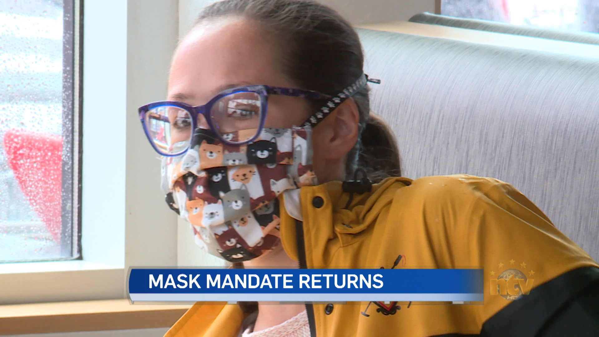 Mask mandate returns; vaccine passport will be mandatory