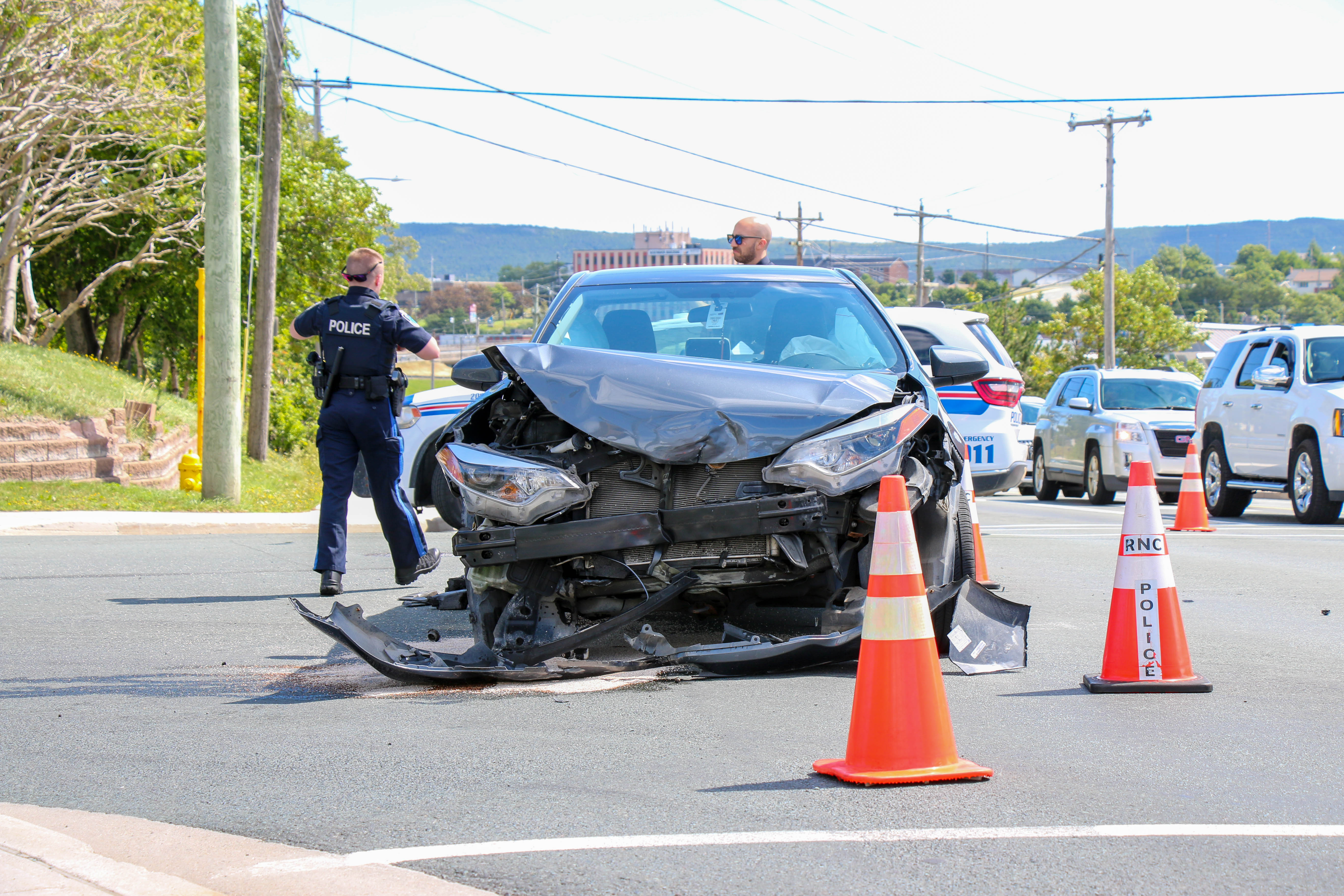 Two-vehicle collision sends one person to hospital - Vimarsana News